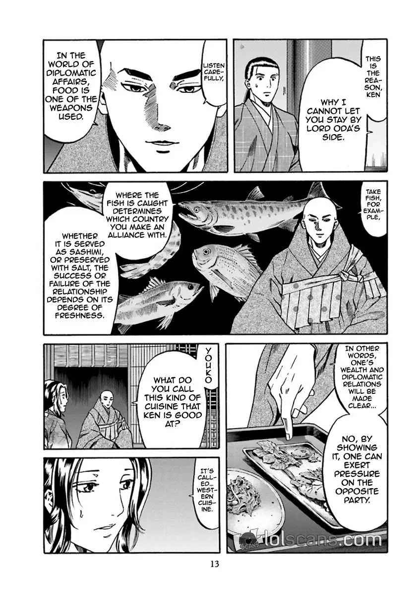 Nobunaga no Chef Zinmanga X Chapter 98 Page 14