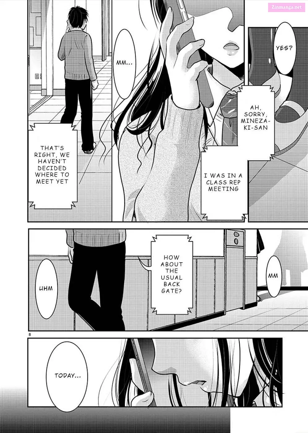 Takane no Hana wa Midaresaki Zinmanga X Chapter 28 Page 8