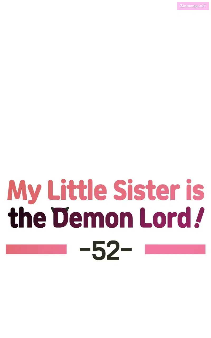 My Little Sister is theDemon Lord! Zinmanga X Chapter 52 Page 40