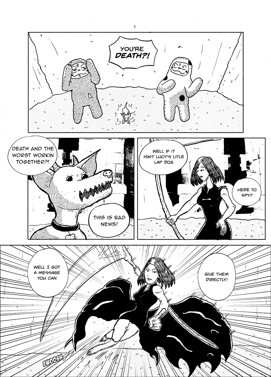 Oswald the Overman in the Lesser Planes of Hell Zinmanga X Chapter 11 Page 1