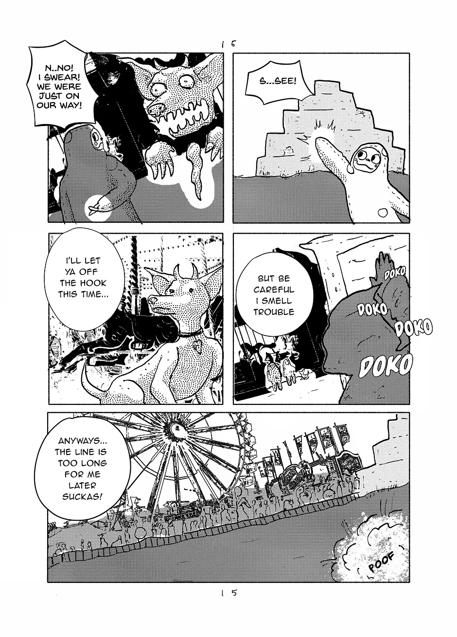 Oswald the Overman in the Lesser Planes of Hell Zinmanga X Chapter 9 Page 15