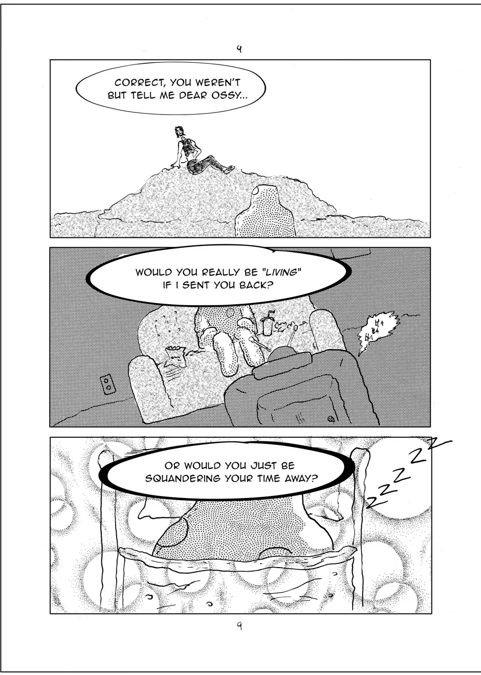 Oswald the Overman in the Lesser Planes of Hell Zinmanga X Chapter 2 Page 9