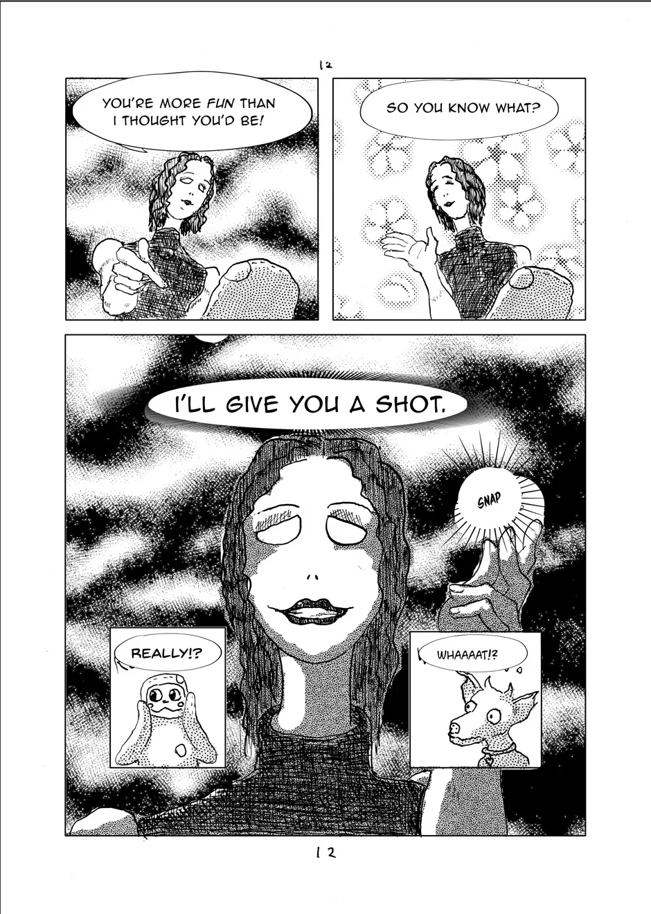 Oswald the Overman in the Lesser Planes of Hell Zinmanga X Chapter 2 Page 12