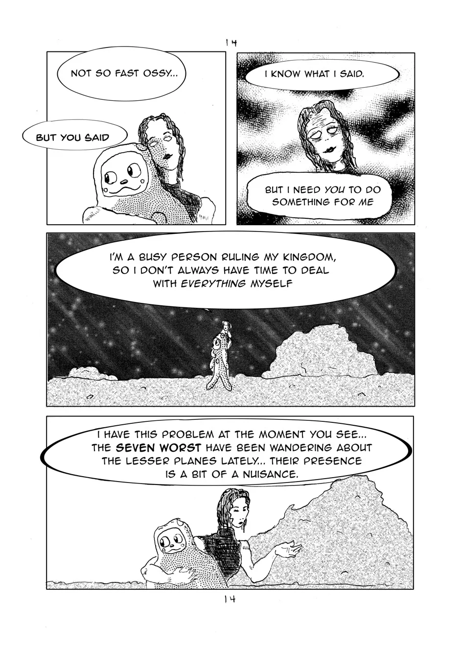 Oswald the Overman in the Lesser Planes of Hell Zinmanga X Chapter 2 Page 14