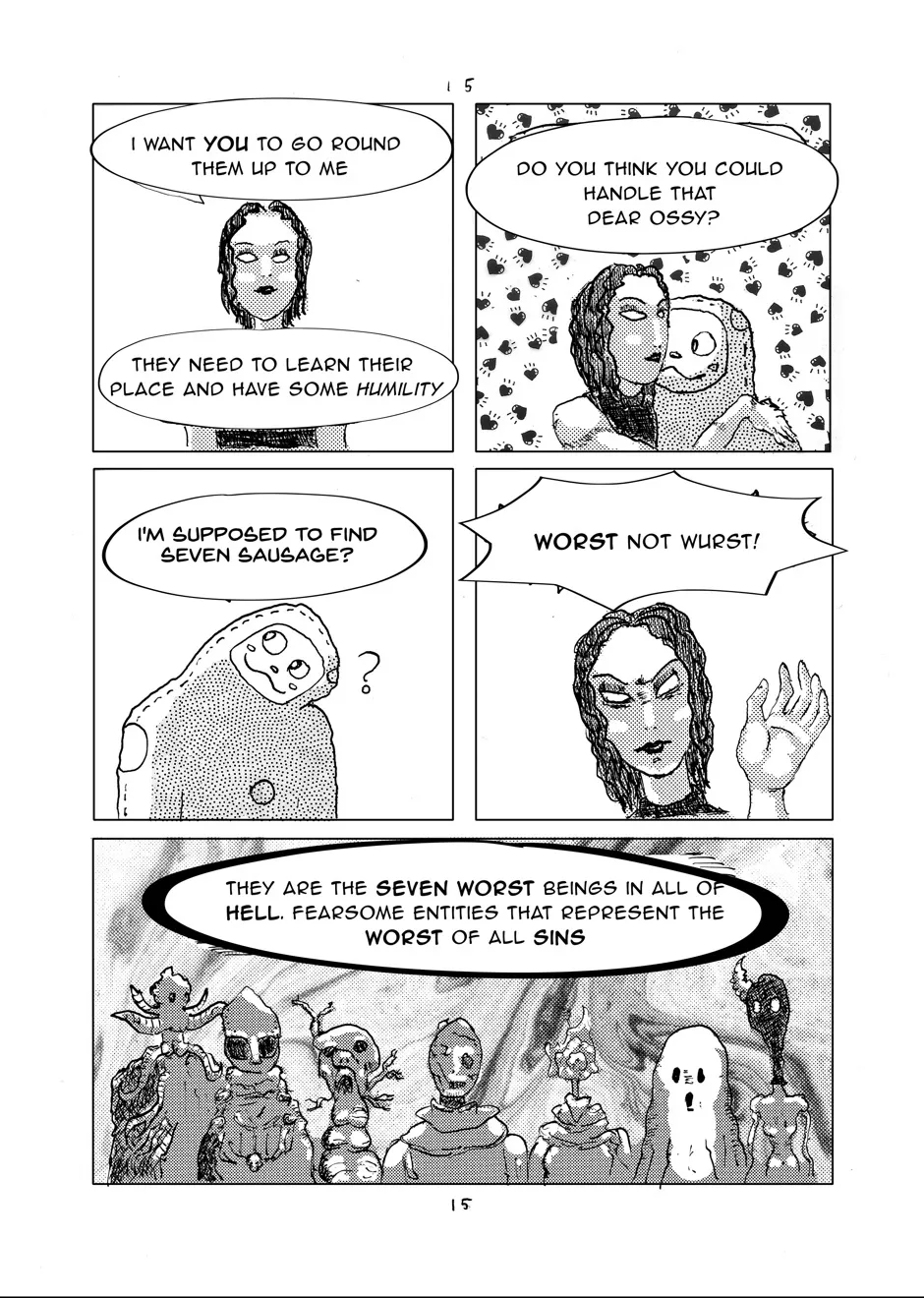 Oswald the Overman in the Lesser Planes of Hell Zinmanga X Chapter 2 Page 15