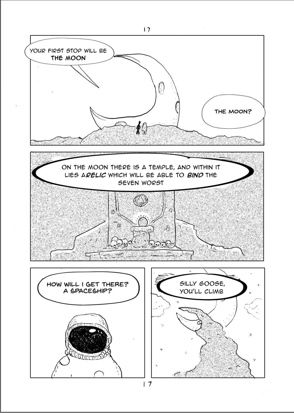 Oswald the Overman in the Lesser Planes of Hell Zinmanga X Chapter 2 Page 17