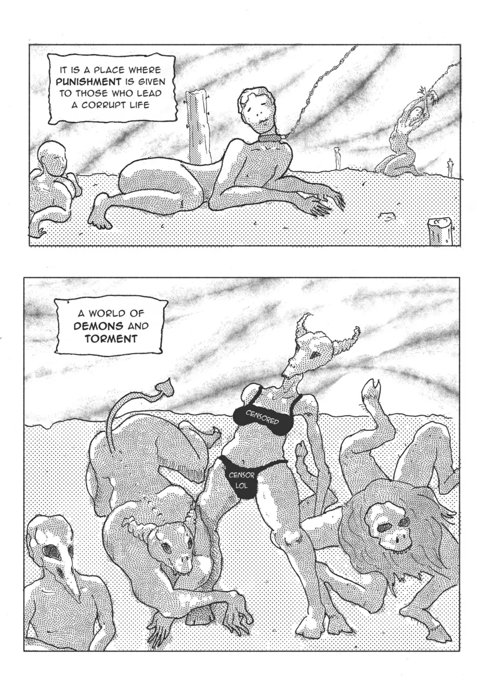 Oswald the Overman in the Lesser Planes of Hell Zinmanga X Chapter 1 Page 3
