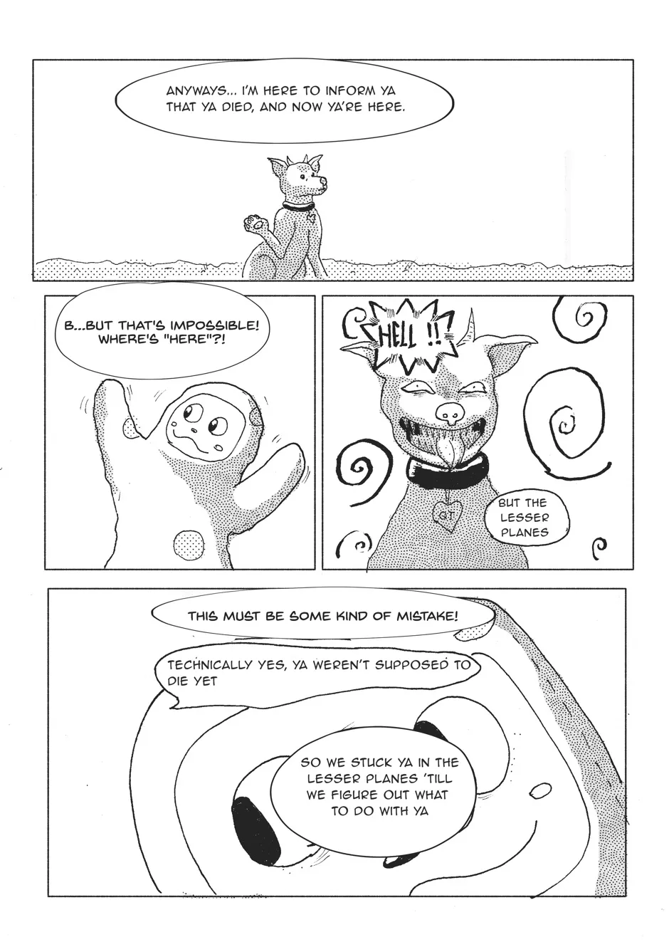 Oswald the Overman in the Lesser Planes of Hell Zinmanga X Chapter 1 Page 10