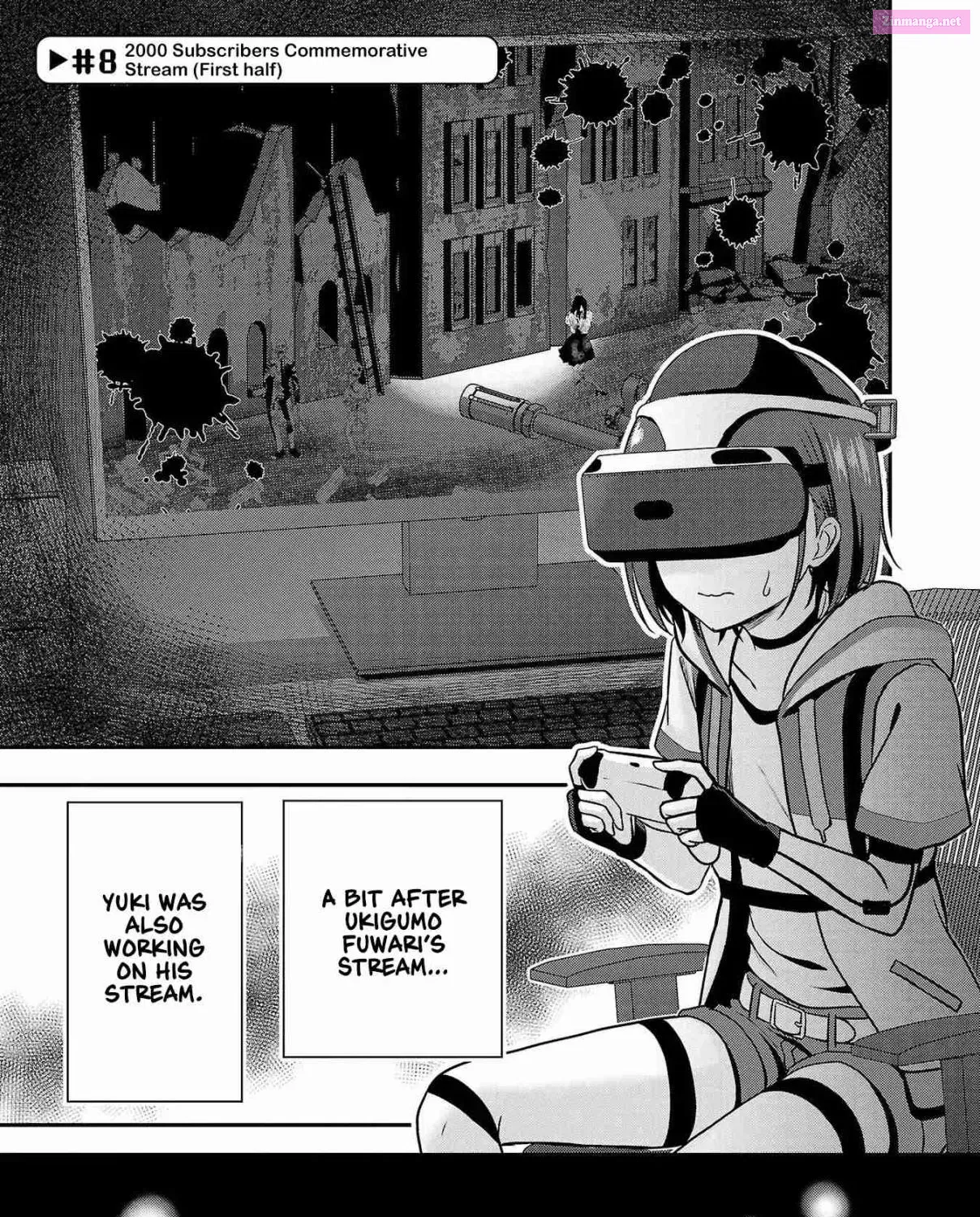 Shitsurenshita node Vtuber Hajimetara Toshiue no Onee-san ni Motemashita Zinmanga X Chapter 8 Page 1