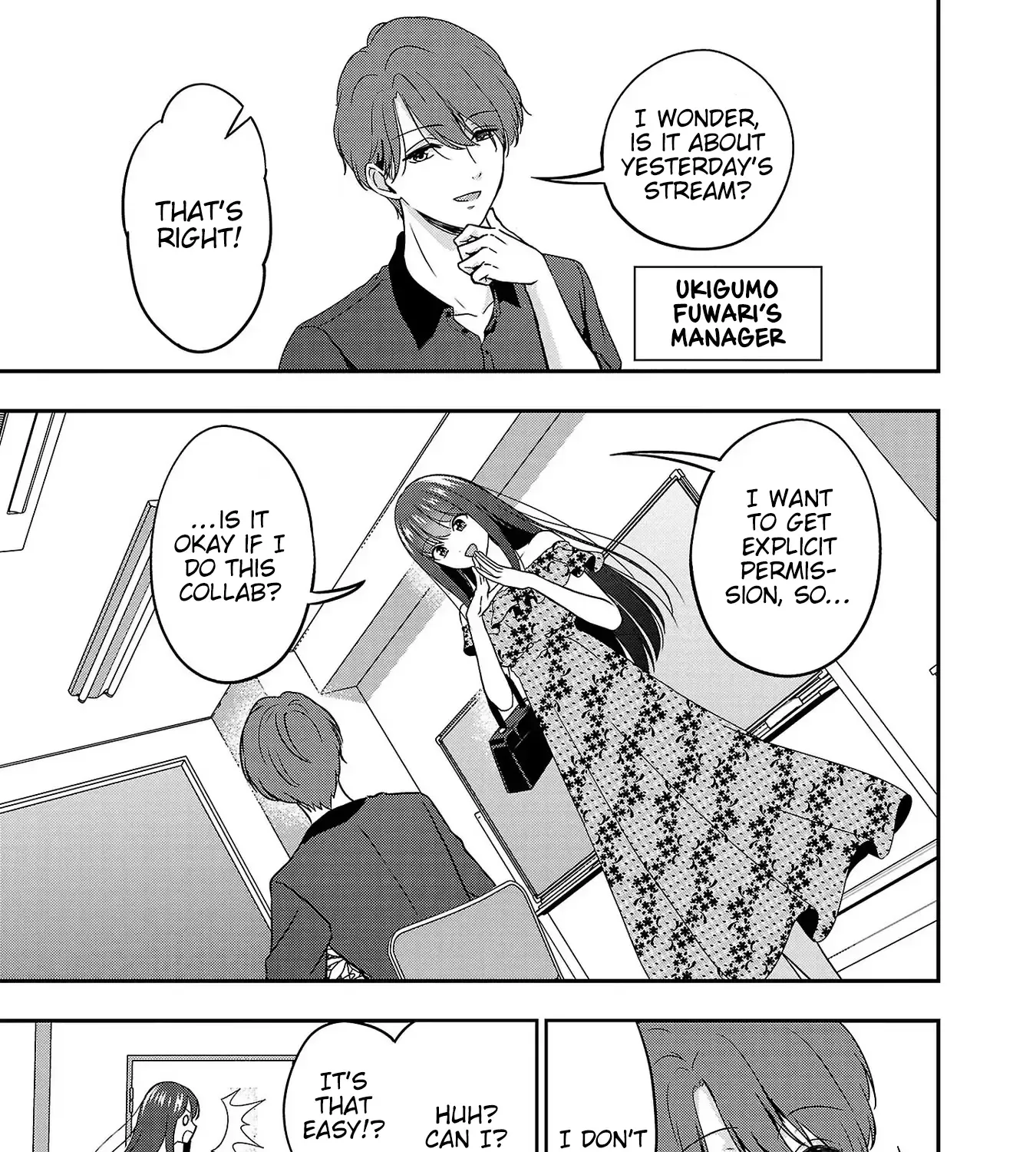 Shitsurenshita node Vtuber Hajimetara Toshiue no Onee-san ni Motemashita Zinmanga X Chapter 7 Page 45