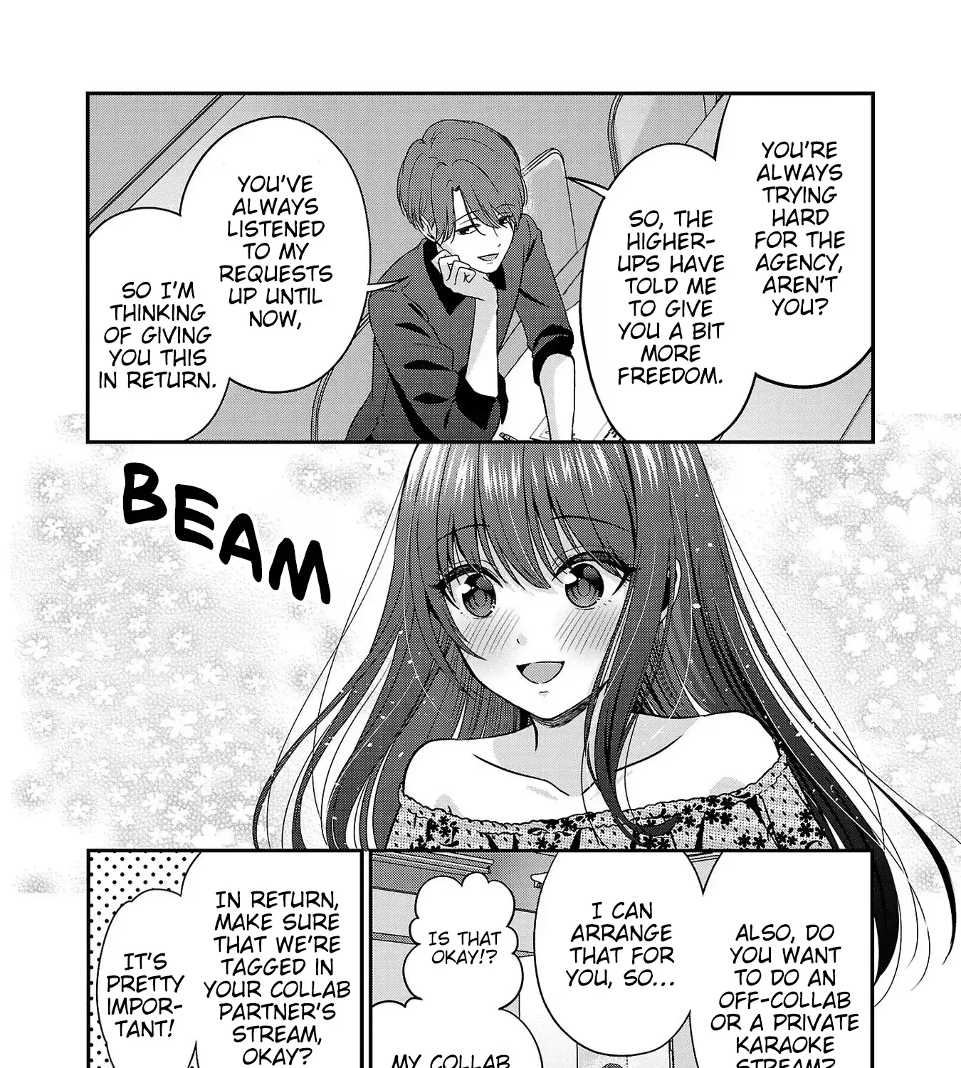 Shitsurenshita node Vtuber Hajimetara Toshiue no Onee-san ni Motemashita Zinmanga X Chapter 7 Page 47