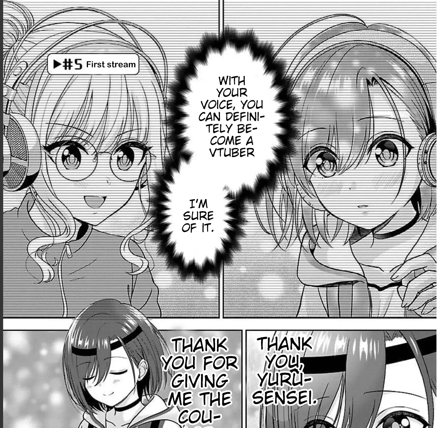 Shitsurenshita node Vtuber Hajimetara Toshiue no Onee-san ni Motemashita Zinmanga X Chapter 5 Page 1