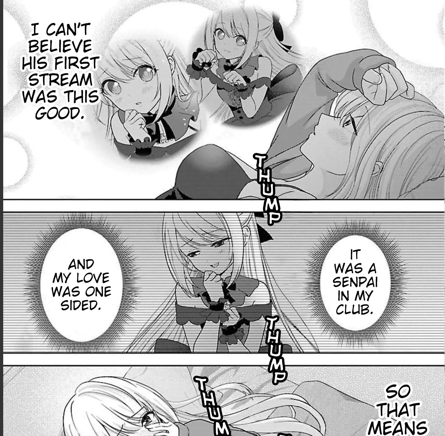 Shitsurenshita node Vtuber Hajimetara Toshiue no Onee-san ni Motemashita Zinmanga X Chapter 5 Page 47