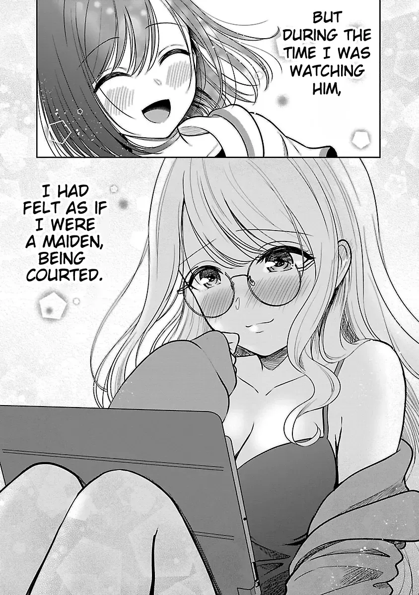 Shitsurenshita node Vtuber Hajimetara Toshiue no Onee-san ni Motemashita Zinmanga X Chapter 4 Page 17