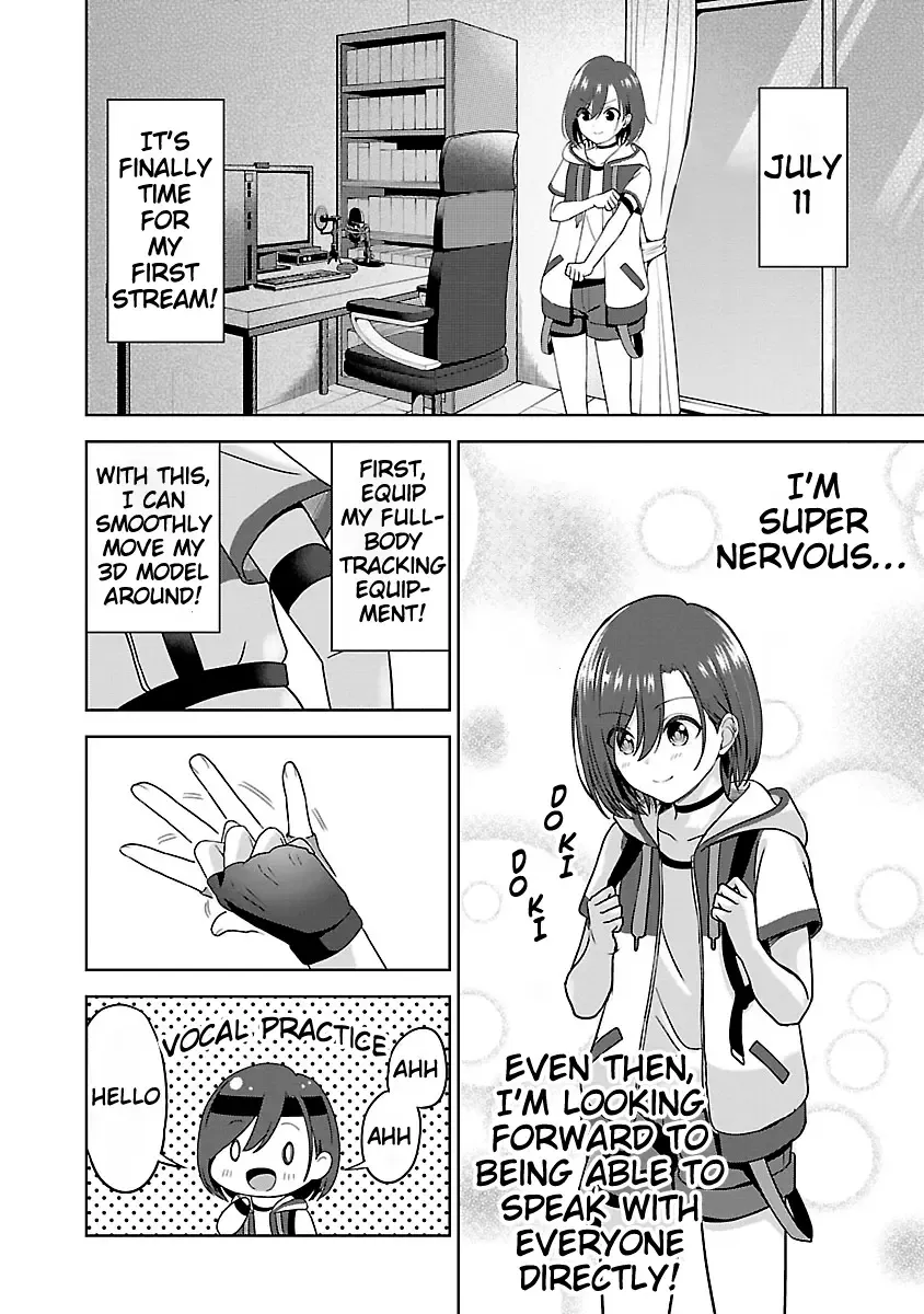 Shitsurenshita node Vtuber Hajimetara Toshiue no Onee-san ni Motemashita Zinmanga X Chapter 4 Page 26