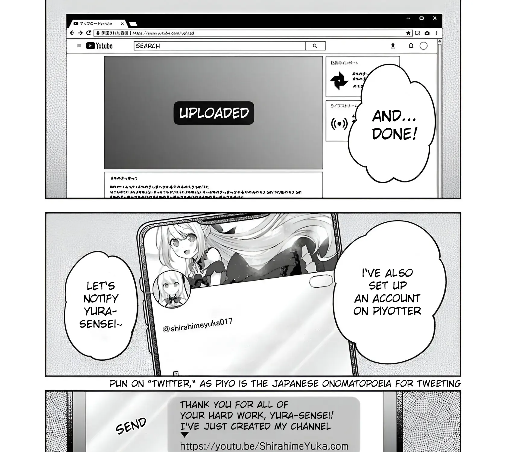 Shitsurenshita node Vtuber Hajimetara Toshiue no Onee-san ni Motemashita Zinmanga X Chapter 3 Page 5
