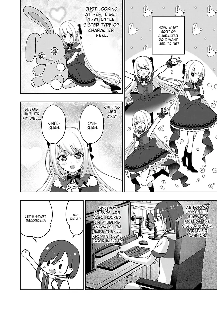 Shitsurenshita node Vtuber Hajimetara Toshiue no Onee-san ni Motemashita Zinmanga X Chapter 2 Page 4