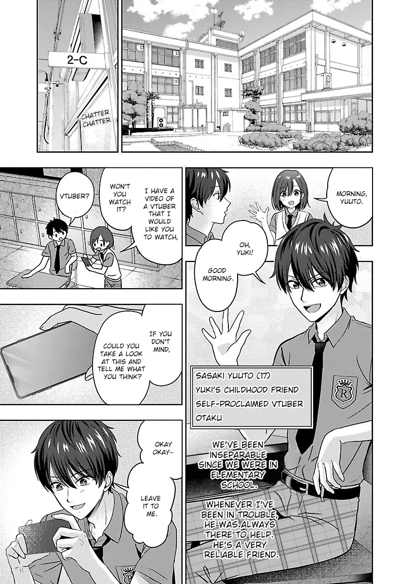 Shitsurenshita node Vtuber Hajimetara Toshiue no Onee-san ni Motemashita Zinmanga X Chapter 2 Page 7