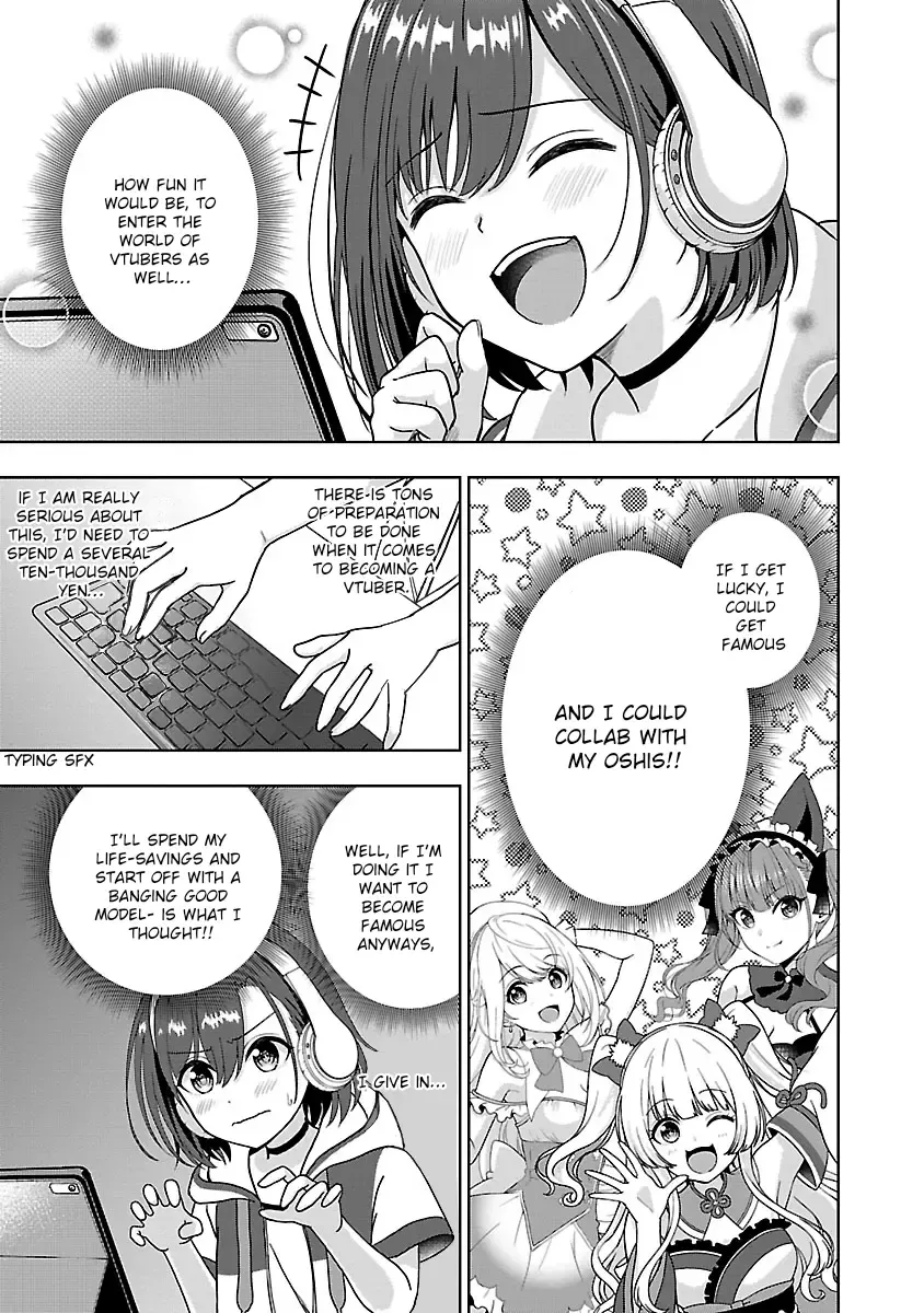 Shitsurenshita node Vtuber Hajimetara Toshiue no Onee-san ni Motemashita Zinmanga X Chapter 1 Page 6