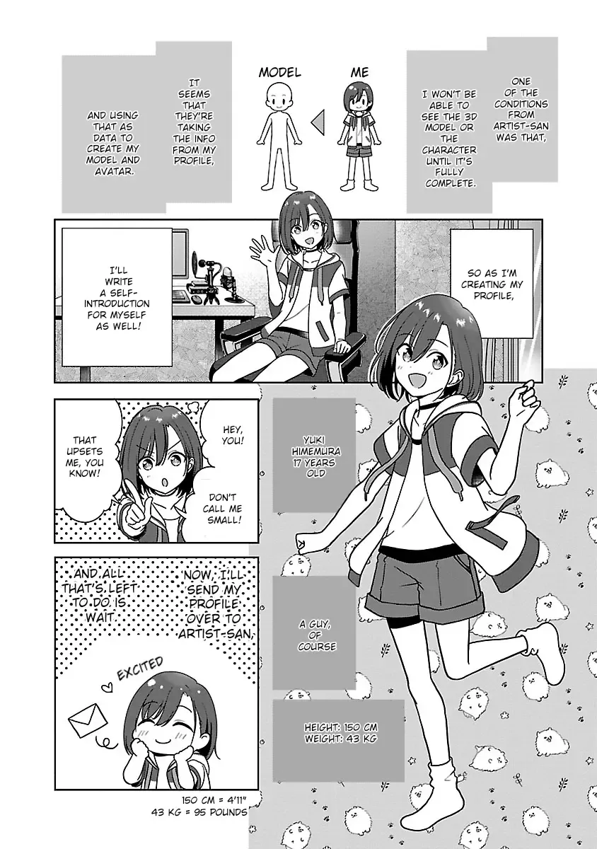 Shitsurenshita node Vtuber Hajimetara Toshiue no Onee-san ni Motemashita Zinmanga X Chapter 1 Page 9