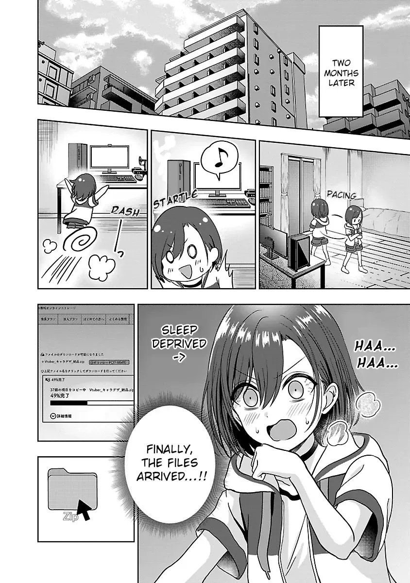 Shitsurenshita node Vtuber Hajimetara Toshiue no Onee-san ni Motemashita Zinmanga X Chapter 1 Page 11
