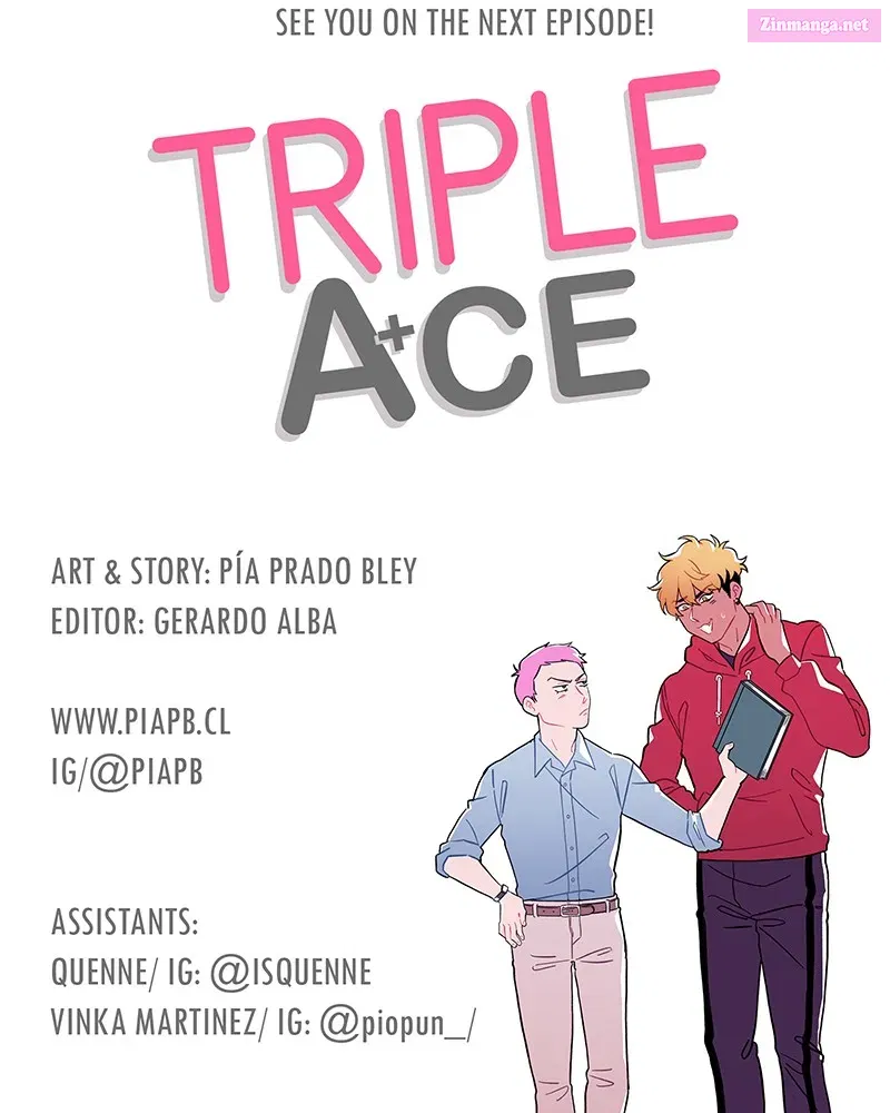 Triple Ace Zinmanga X Chapter 21 Page 54