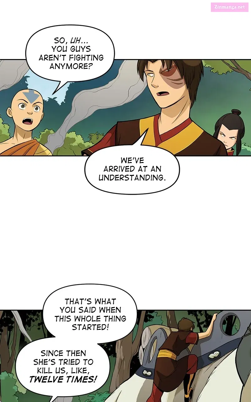 Avatar:The Last Airbender Zinmanga X Chapter 21 Page 62