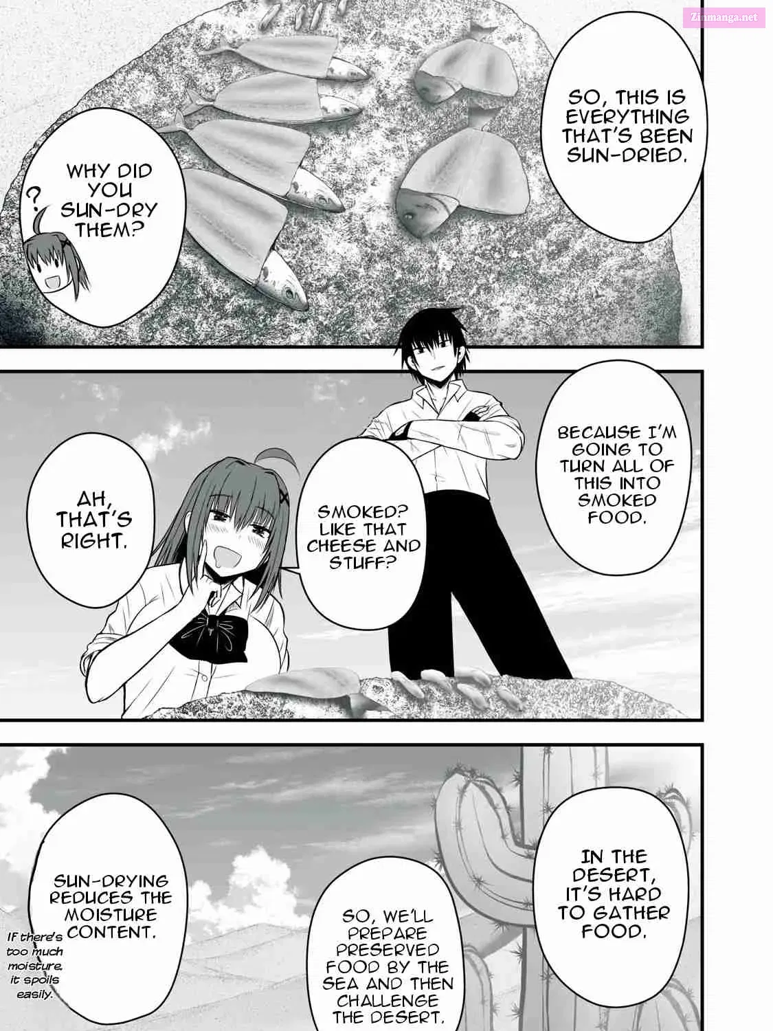 Isekai Rakuraku Survival ~Seizon Skill Kyousha no Ore ga Bishoujo Yonin to Class Mujintou Seikatsu~ Zinmanga X Chapter 37 Page 10