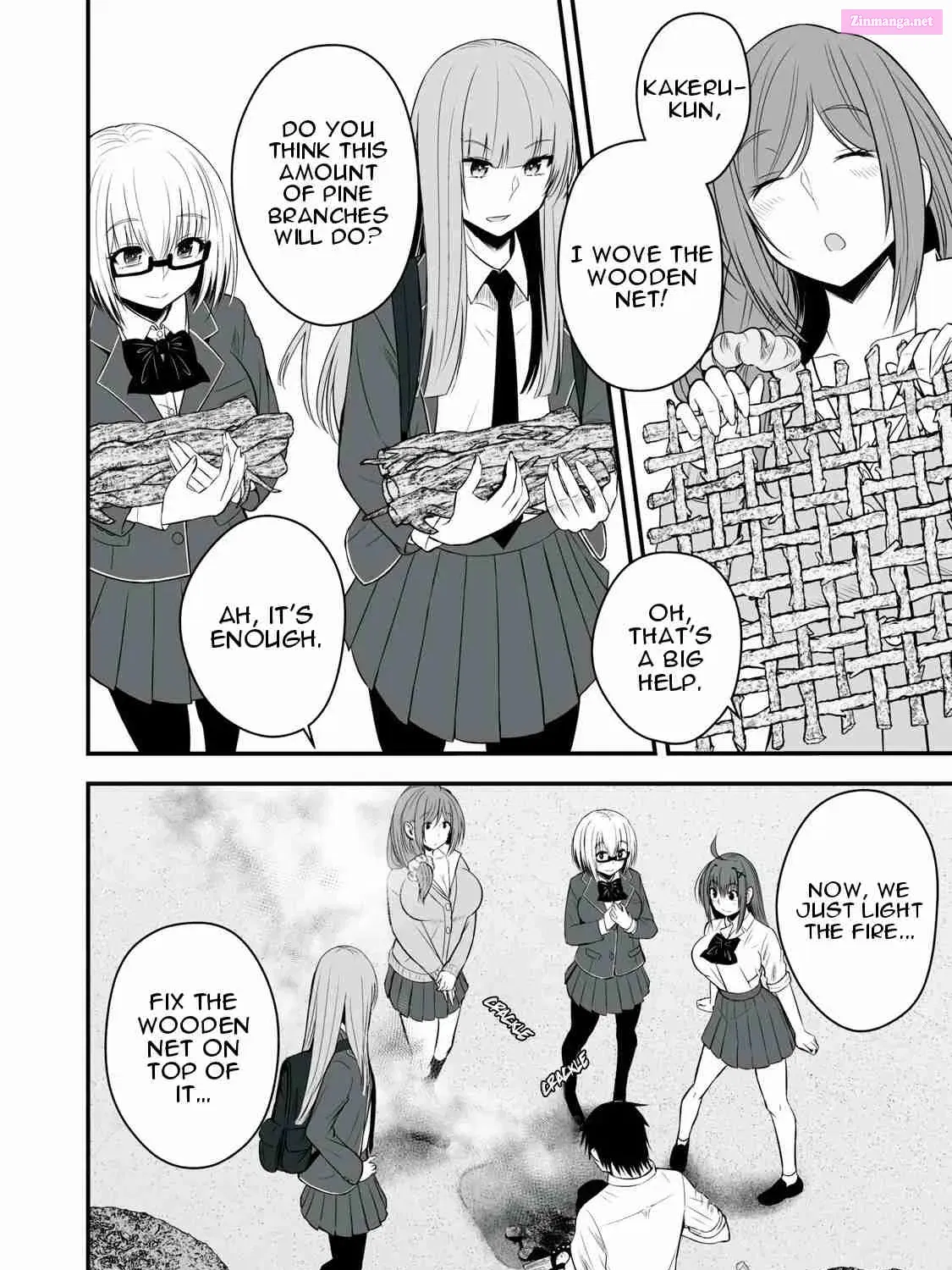 Isekai Rakuraku Survival ~Seizon Skill Kyousha no Ore ga Bishoujo Yonin to Class Mujintou Seikatsu~ Zinmanga X Chapter 37 Page 12
