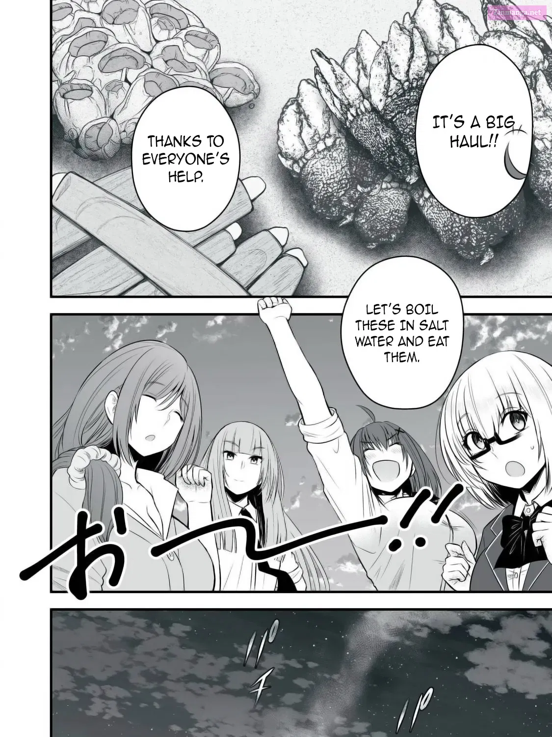 Isekai Rakuraku Survival ~Seizon Skill Kyousha no Ore ga Bishoujo Yonin to Class Mujintou Seikatsu~ Zinmanga X Chapter 33 Page 32