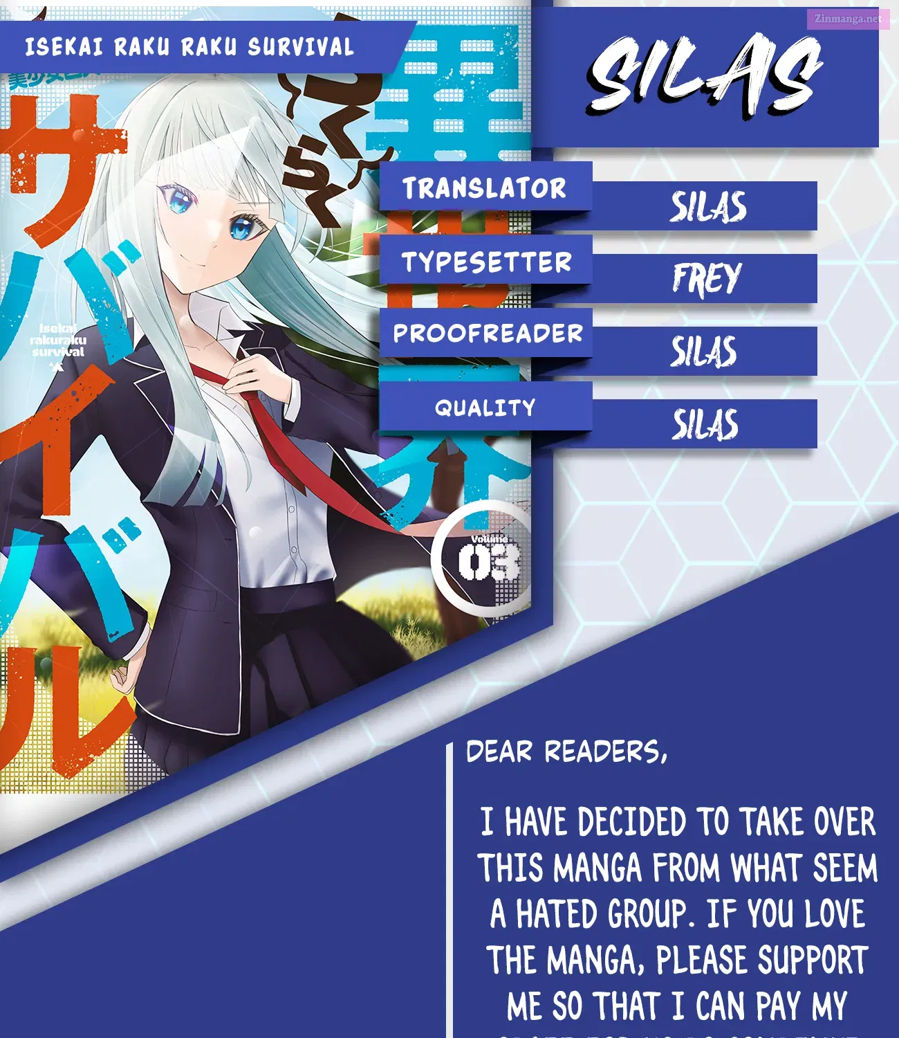 Isekai Rakuraku Survival ~Seizon Skill Kyousha no Ore ga Bishoujo Yonin to Class Mujintou Seikatsu~ Zinmanga X Chapter 28 Page 41