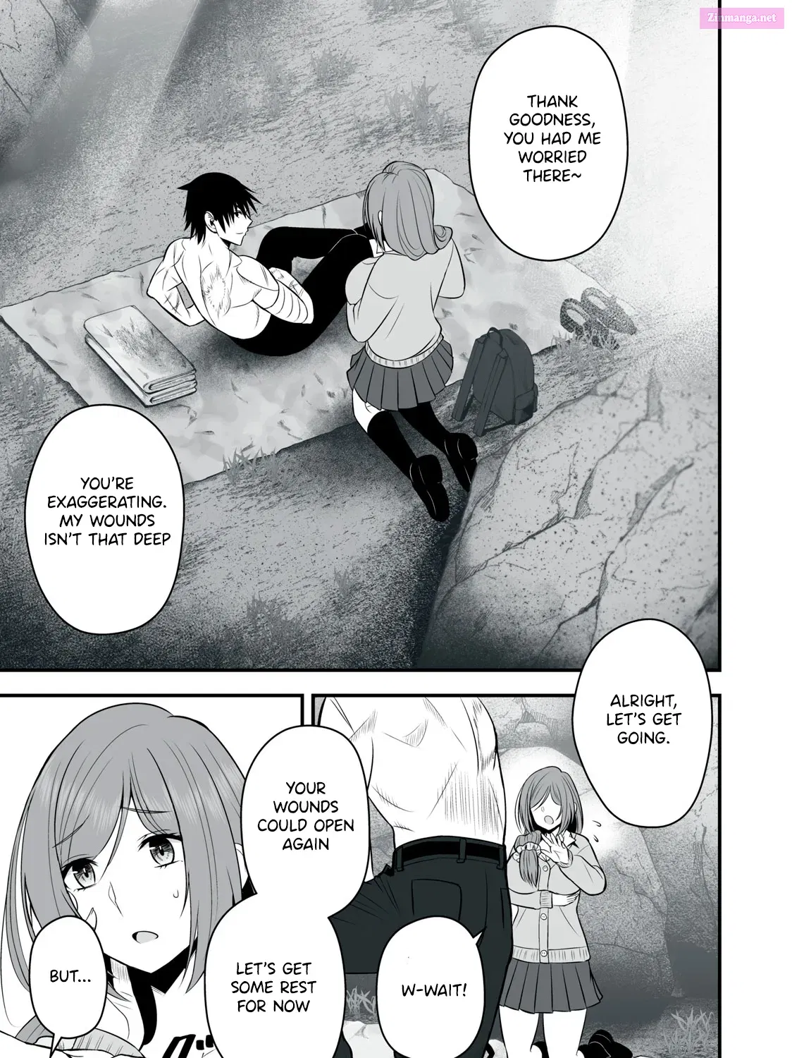 Isekai Rakuraku Survival ~Seizon Skill Kyousha no Ore ga Bishoujo Yonin to Class Mujintou Seikatsu~ Zinmanga X Chapter 21 Page 14