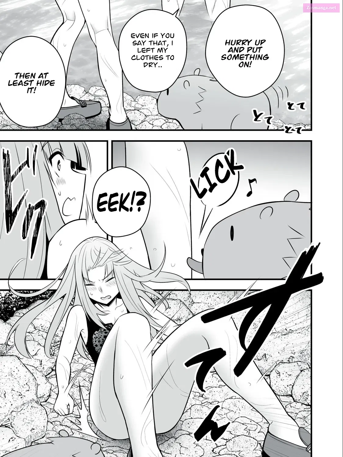 Isekai Rakuraku Survival ~Seizon Skill Kyousha no Ore ga Bishoujo Yonin to Class Mujintou Seikatsu~ Zinmanga X Chapter 15 Page 22