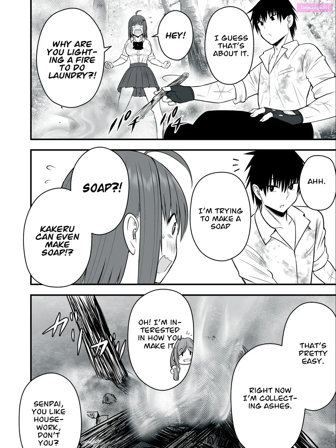 Isekai Rakuraku Survival ~Seizon Skill Kyousha no Ore ga Bishoujo Yonin to Class Mujintou Seikatsu~ Zinmanga X Chapter 13 Page 8