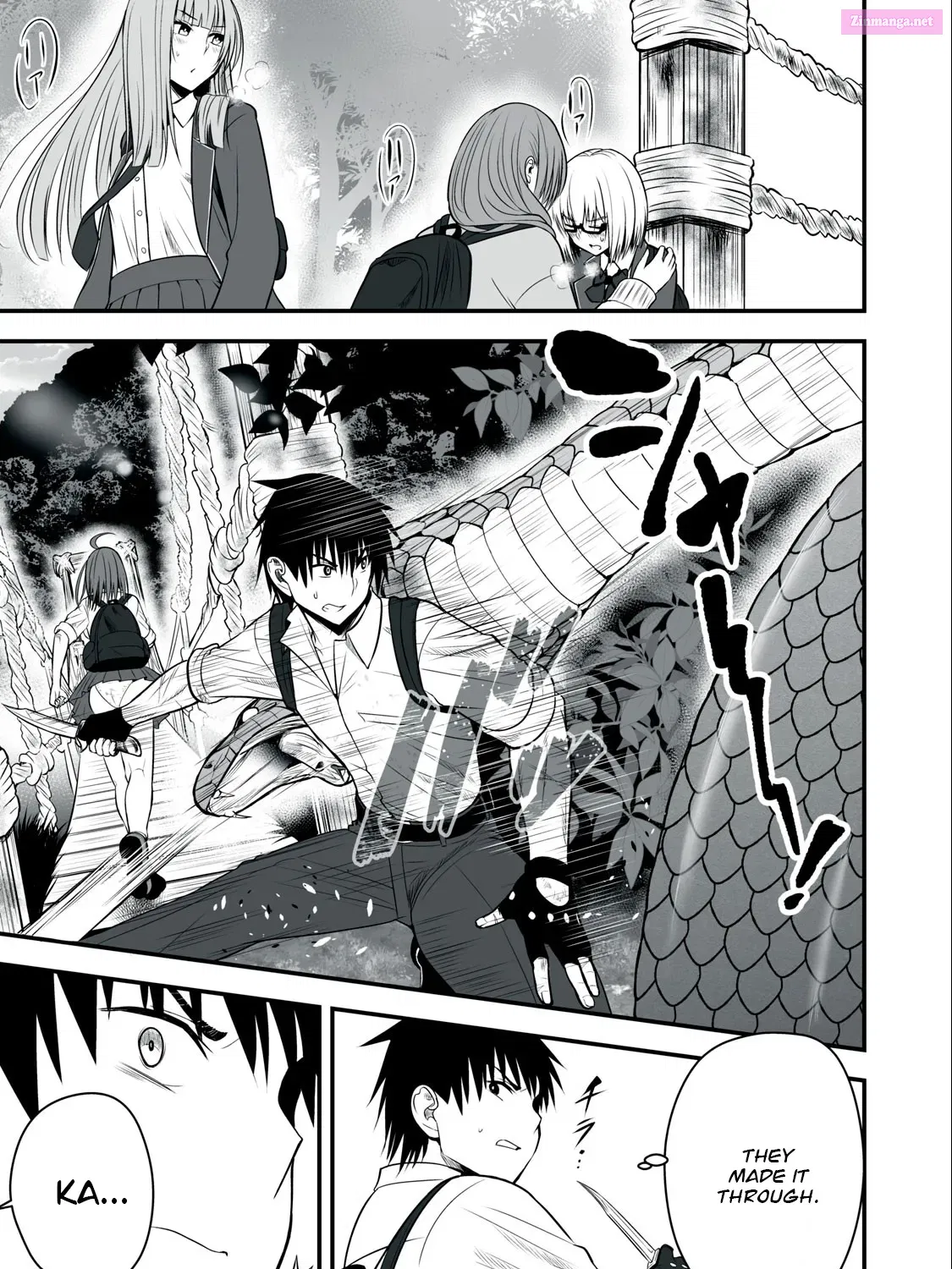 Isekai Rakuraku Survival ~Seizon Skill Kyousha no Ore ga Bishoujo Yonin to Class Mujintou Seikatsu~ Zinmanga X Chapter 10 Page 34