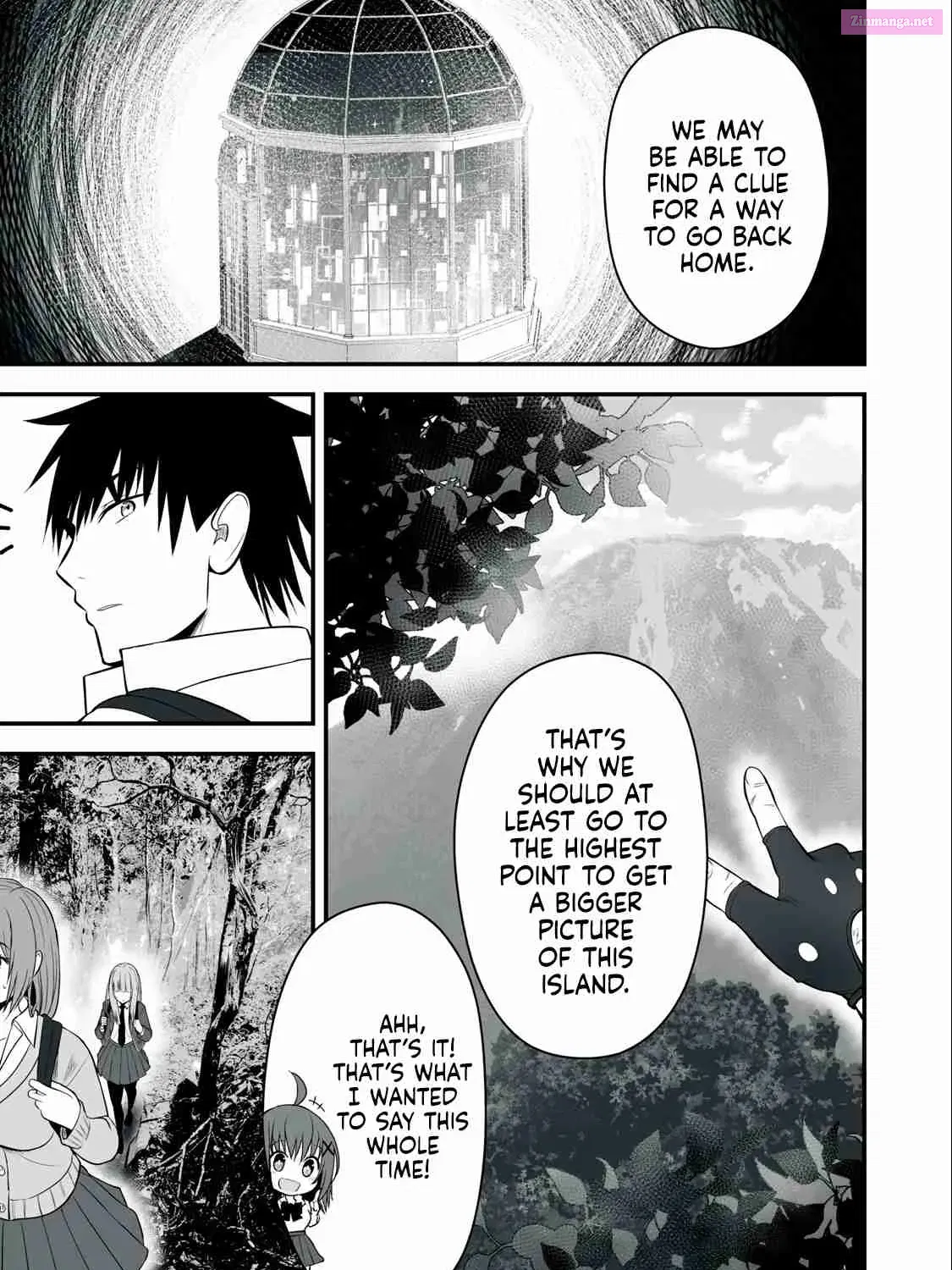 Isekai Rakuraku Survival ~Seizon Skill Kyousha no Ore ga Bishoujo Yonin to Class Mujintou Seikatsu~ Zinmanga X Chapter 9 Page 21