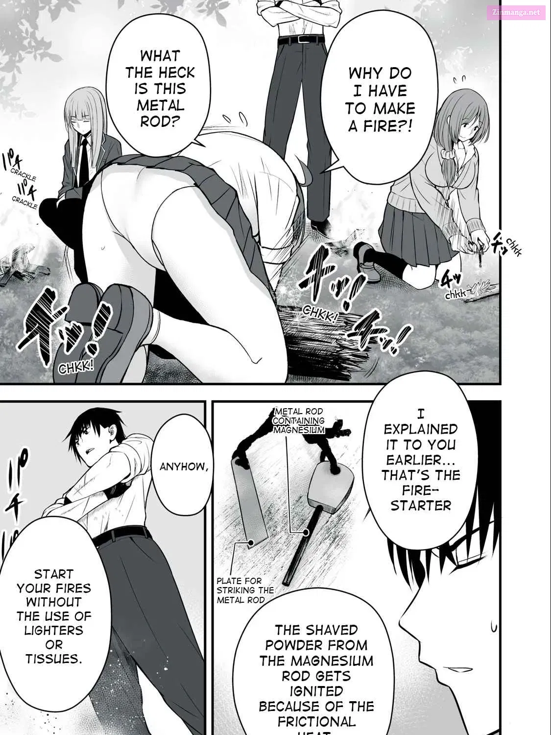Isekai Rakuraku Survival ~Seizon Skill Kyousha no Ore ga Bishoujo Yonin to Class Mujintou Seikatsu~ Zinmanga X Chapter 5 Page 13