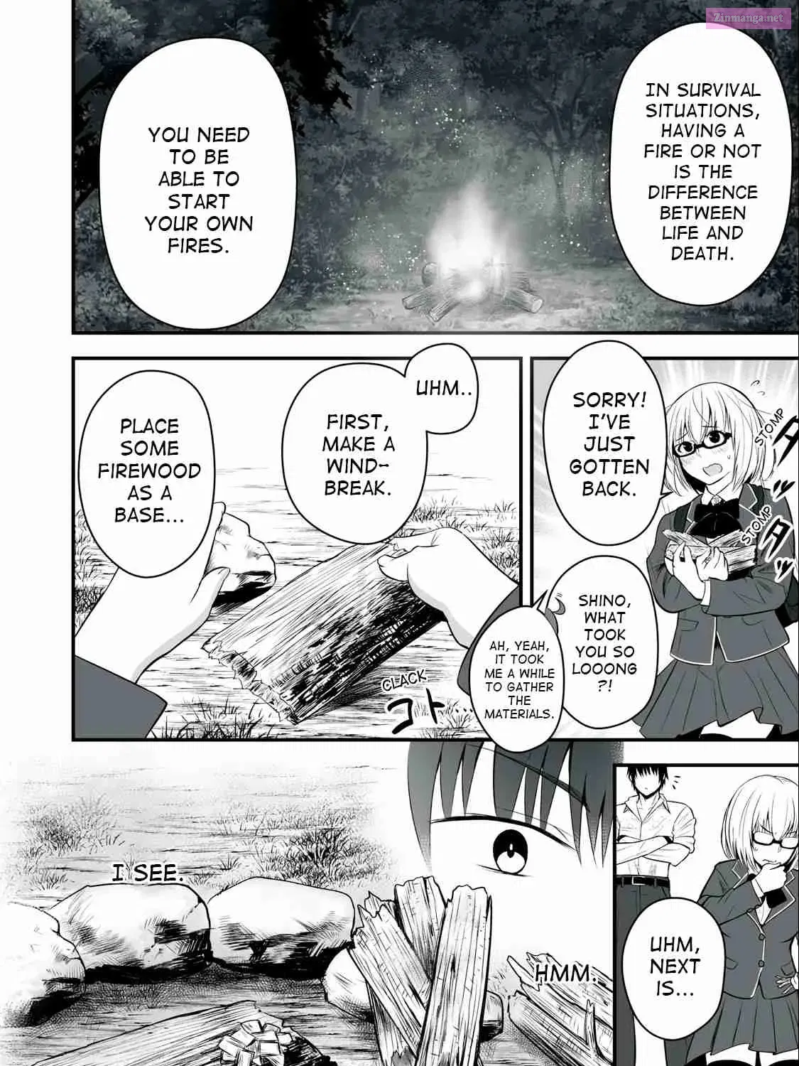 Isekai Rakuraku Survival ~Seizon Skill Kyousha no Ore ga Bishoujo Yonin to Class Mujintou Seikatsu~ Zinmanga X Chapter 5 Page 15