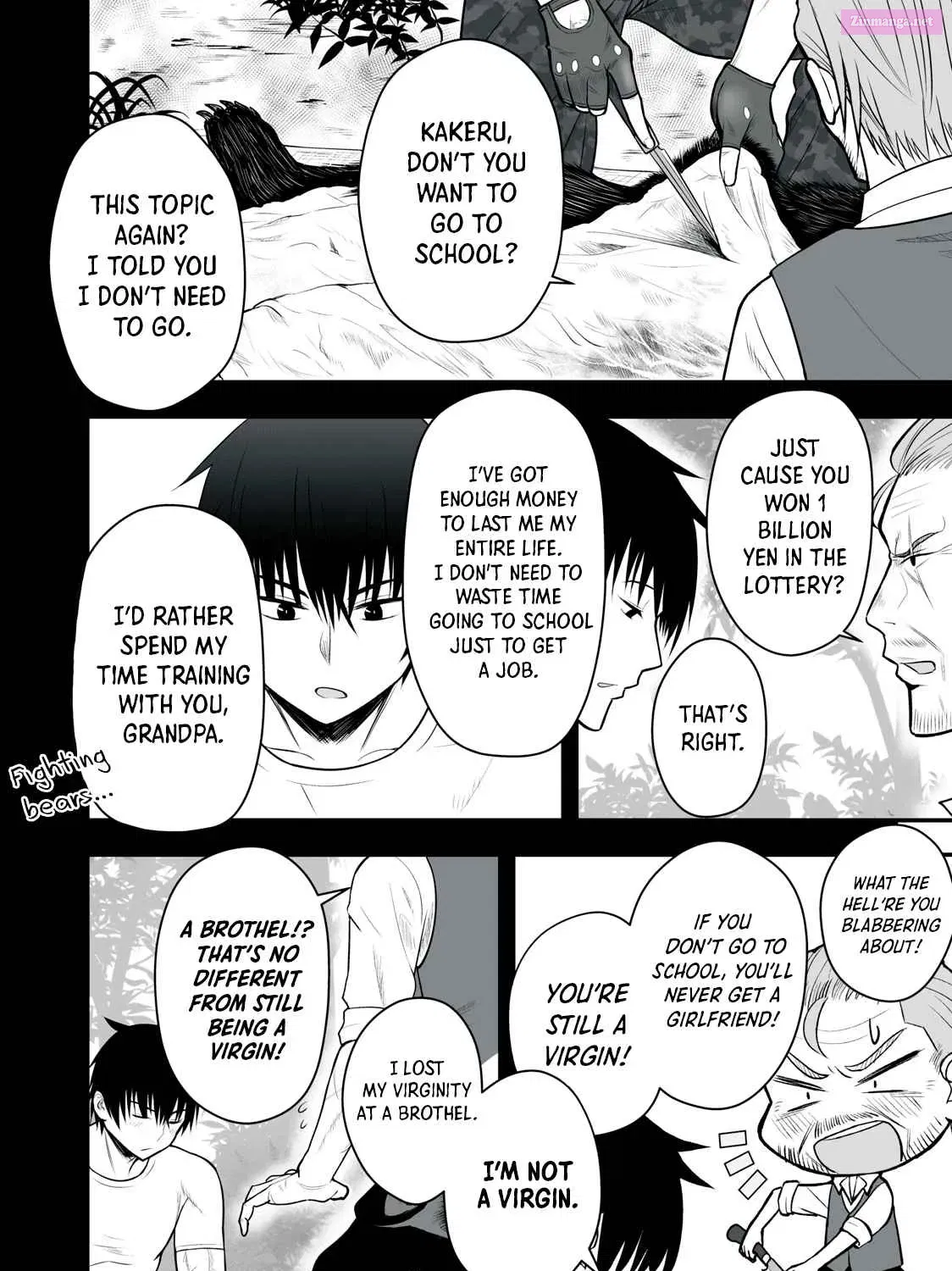 Isekai Rakuraku Survival ~Seizon Skill Kyousha no Ore ga Bishoujo Yonin to Class Mujintou Seikatsu~ Zinmanga X Chapter 1 Page 15