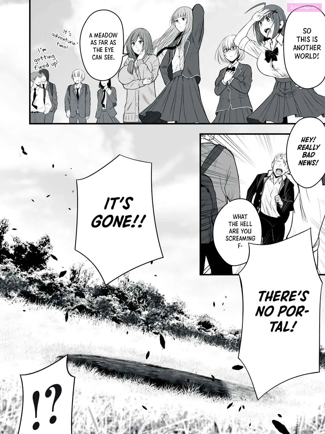 Isekai Rakuraku Survival ~Seizon Skill Kyousha no Ore ga Bishoujo Yonin to Class Mujintou Seikatsu~ Zinmanga X Chapter 1 Page 39