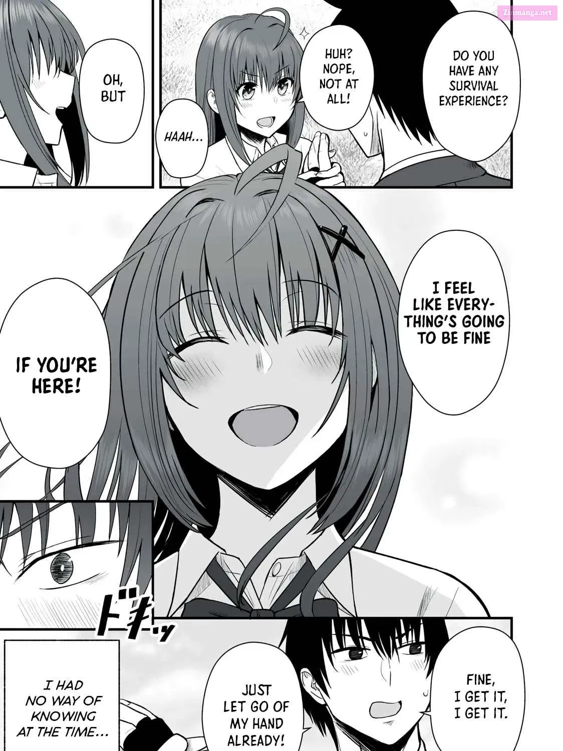 Isekai Rakuraku Survival ~Seizon Skill Kyousha no Ore ga Bishoujo Yonin to Class Mujintou Seikatsu~ Zinmanga X Chapter 1 Page 45