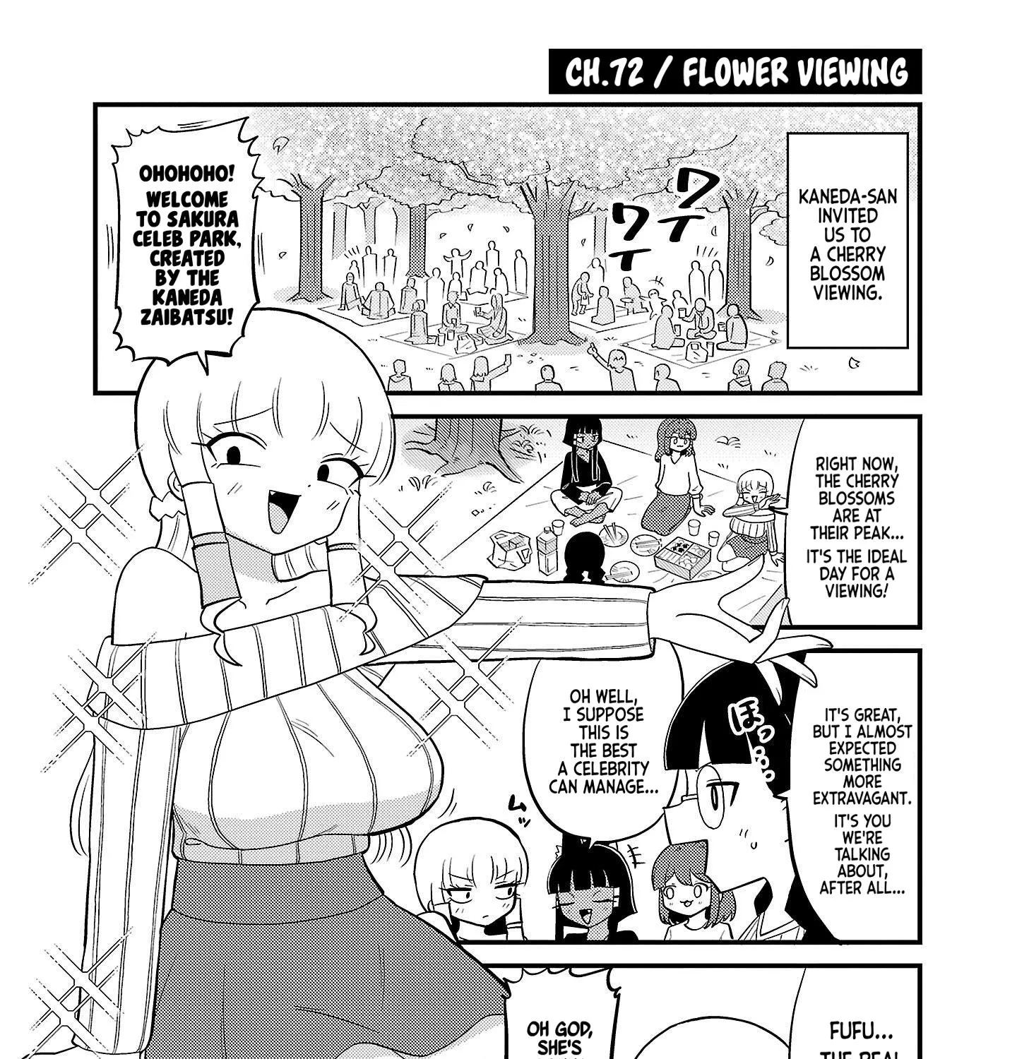 Mount Celeb Kaneda-san Zinmanga X Chapter 72 Page 1