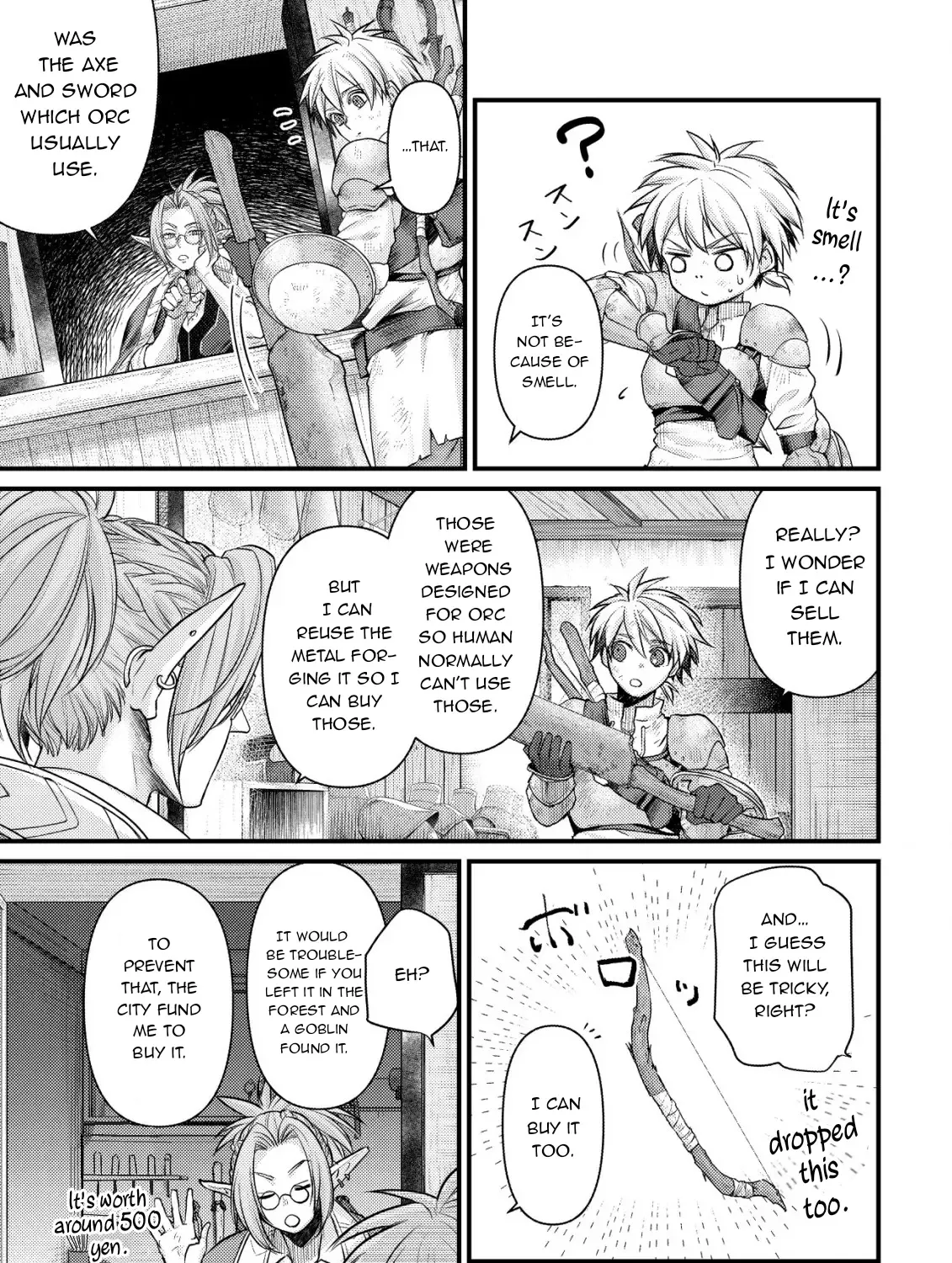 Kikori no Isekai Tan Zinmanga X Chapter 5 Page 44