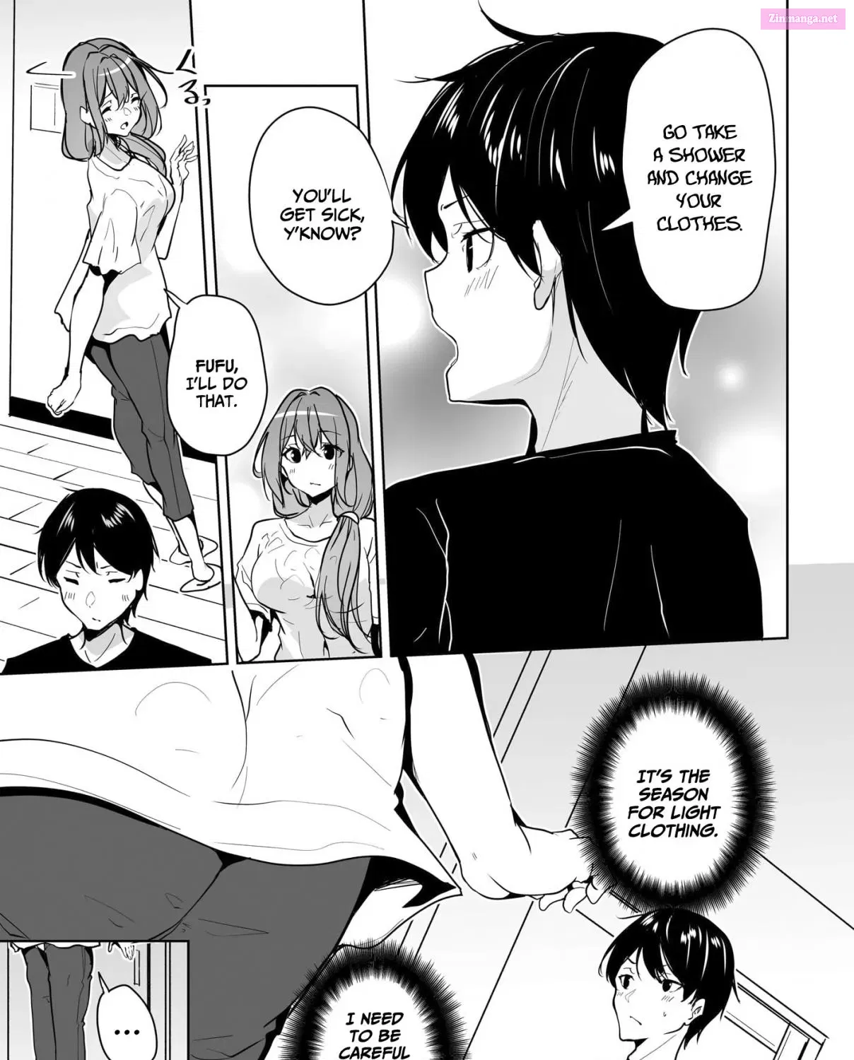 Danshi dato Omotteita Osananajimi tono Shinkon Seikatsu ga Umaku Ikisugiru Ken ni Tsuite Zinmanga X Chapter 11 Page 46