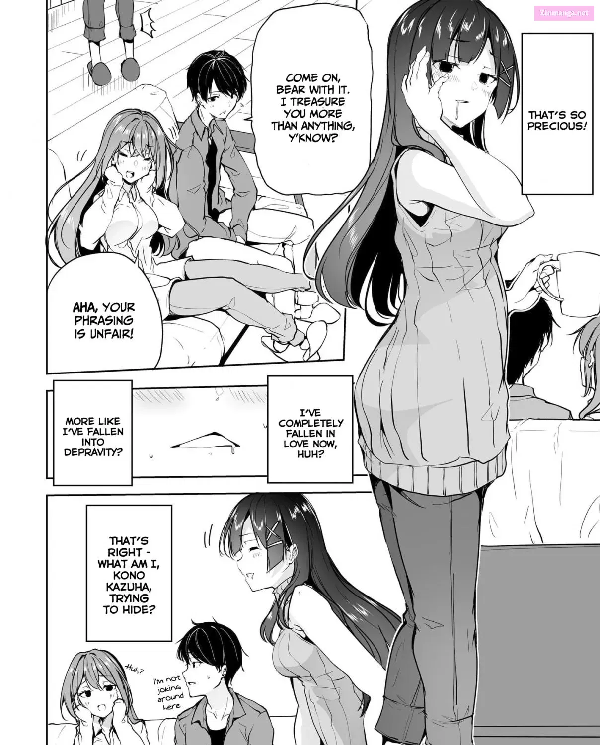 Danshi dato Omotteita Osananajimi tono Shinkon Seikatsu ga Umaku Ikisugiru Ken ni Tsuite Zinmanga X Chapter 8 Page 12