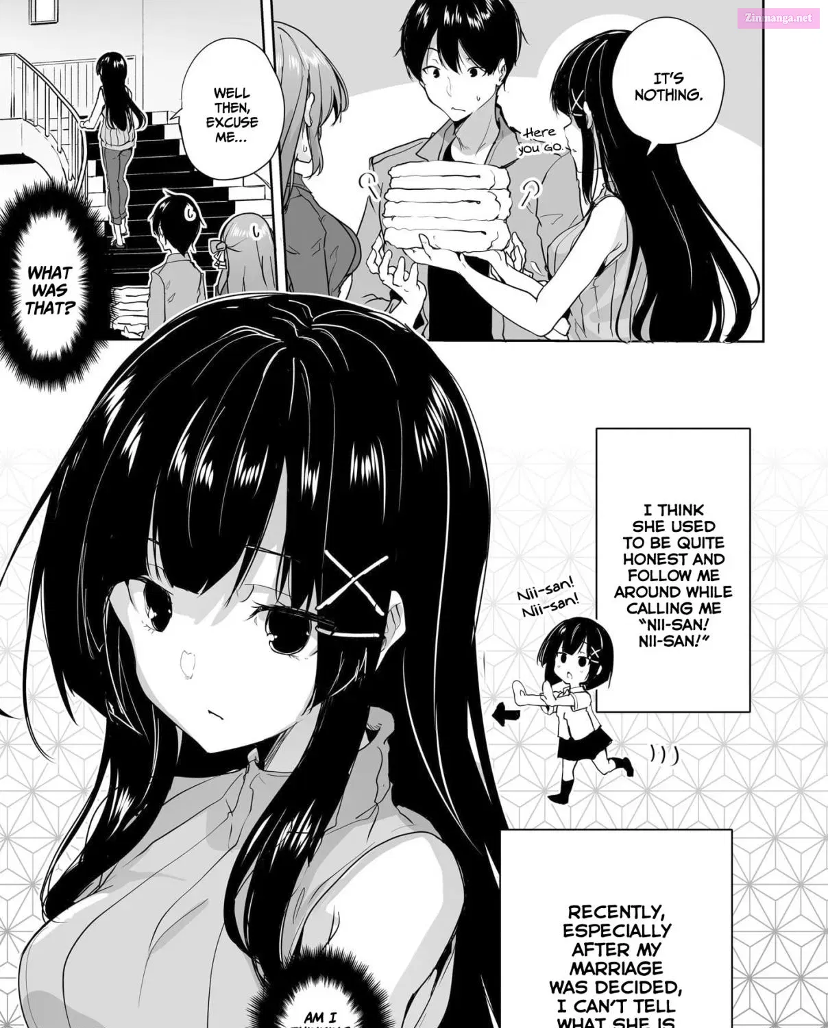 Danshi dato Omotteita Osananajimi tono Shinkon Seikatsu ga Umaku Ikisugiru Ken ni Tsuite Zinmanga X Chapter 7 Page 50
