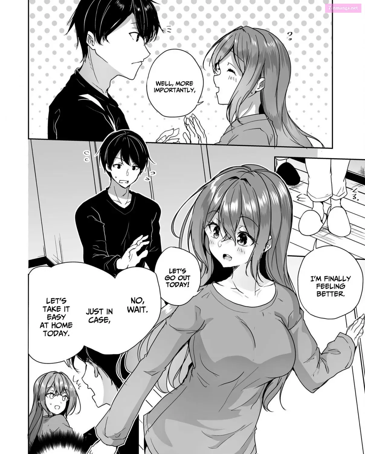 Danshi dato Omotteita Osananajimi tono Shinkon Seikatsu ga Umaku Ikisugiru Ken ni Tsuite Zinmanga X Chapter 6 Page 40