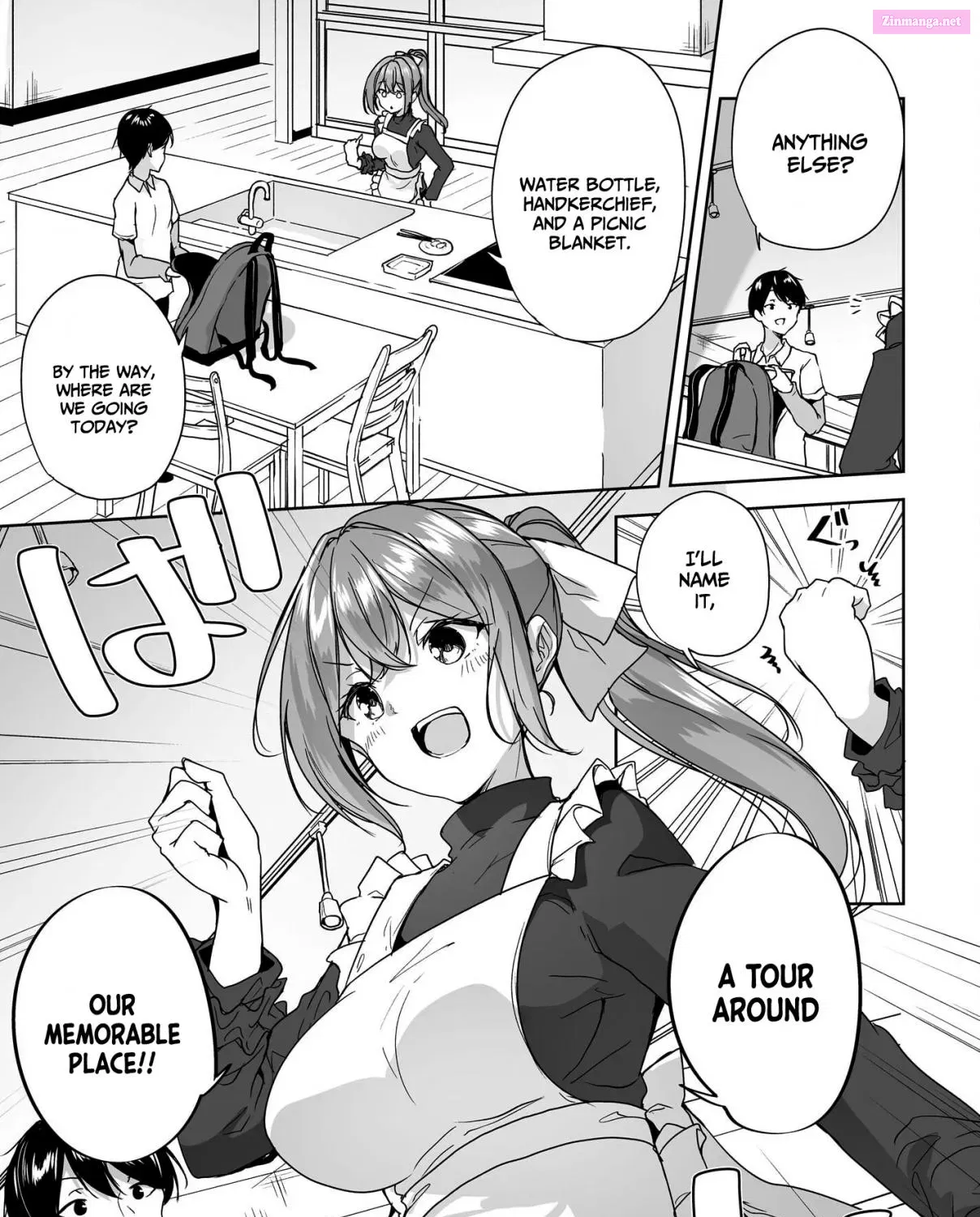 Danshi dato Omotteita Osananajimi tono Shinkon Seikatsu ga Umaku Ikisugiru Ken ni Tsuite Zinmanga X Chapter 6 Page 54