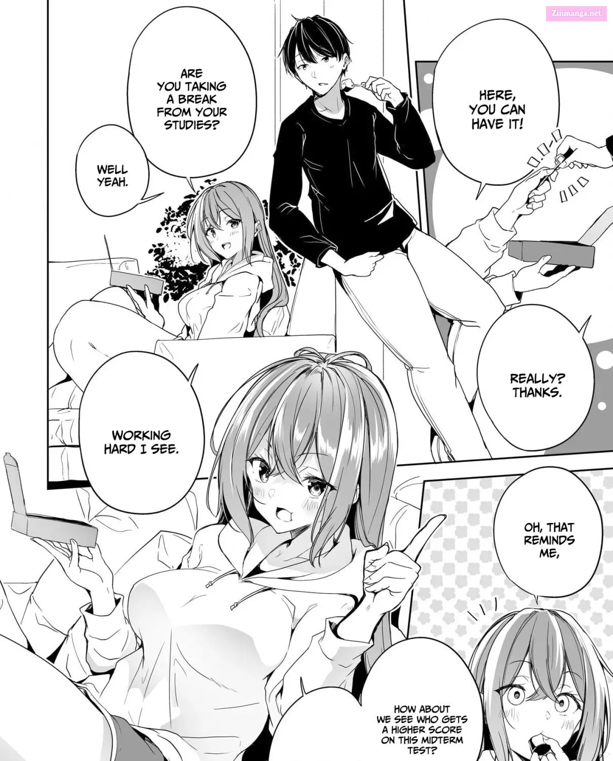 Danshi dato Omotteita Osananajimi tono Shinkon Seikatsu ga Umaku Ikisugiru Ken ni Tsuite Zinmanga X Chapter 5 Page 4