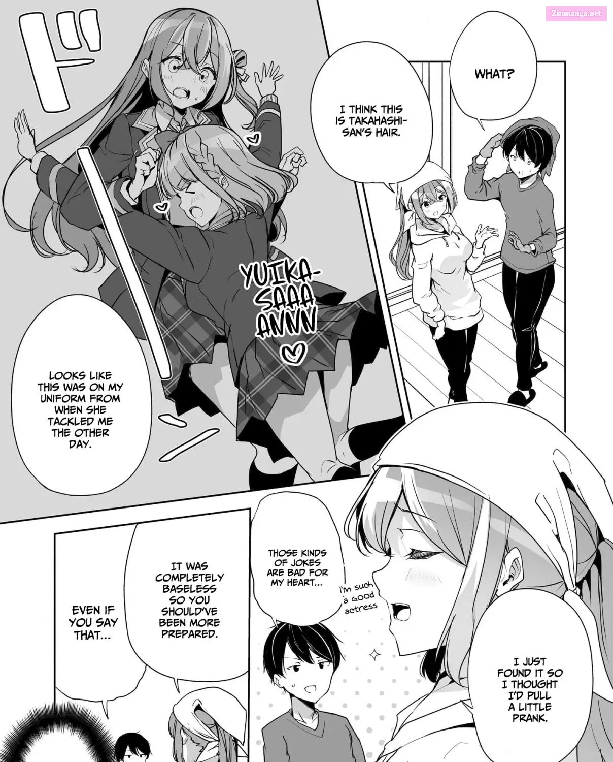 Danshi dato Omotteita Osananajimi tono Shinkon Seikatsu ga Umaku Ikisugiru Ken ni Tsuite Zinmanga X Chapter 4 Page 14